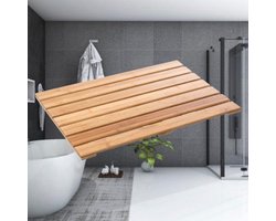 Badmat - Bamboe - Douchemat antislip - Voor in douche of bad - Houten - Douchemat - Badkamer mat - Saunamat