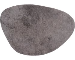 Badmat Beach - Grey 80 x 100 cm - Asymmetrische Katoenen Badmat