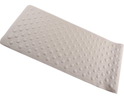 Badmat Beige - 82 x 37 cm - antislip mat - voor bad en douche Rubberen douchemat - Antislipmat VOOR BAD, DOUCHE EN BADKAMER 37 cm x 82 cm Beige