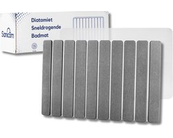 Badmat – Diatomite Badmat – Badkamermat – Absorberende Badmat – Antislip Douchemat – Badmat Antislip – Badkamermat Antislip – Sneldrogende Badmat – 60 × 40 cm