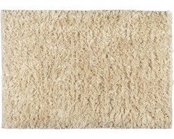 Badmat Lanas - Douchemat Zacht - Badkamer Comfort - Gemaakt van gerecycled materiaal - 60 x 90 cm - Ecru
