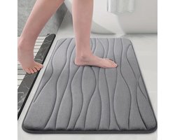 Badmat - Memory foam, zacht, antislip, absorberend, wasbaar, 40x60cm
