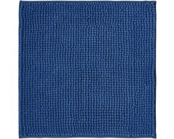 Badmat-Te combineren als badmat set - Voor de badkamer- douche-bad of als WC mat - Blauw - 45x45 cm