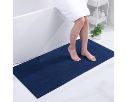 Badmatten - Anti-rutsch Badmat, zachte Fluweel Microvezel Badkamer Mat, Absorberend, Wasmachineveilig (50*80CM)