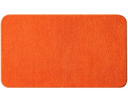 Badmatten antislip badkamermatten douchemat absorberend badkamertapijt groot tapijt deurmat binnen keuken tapijten tapijt mat voor badkamer slaapkamer keuken ingang 60x90 cm Oranje