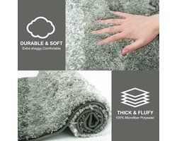 Badmattenset, 2-delige badmat 50 x 80 cm badkamermat en 50 x 50 cm U-vormige toiletmat met antislip zelfklevende achterkant, voor douche, vloerkuip