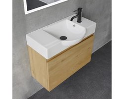 Badmeubelset met Wastafel en Onderkast voor Kleine Badkamers - Compact en Functioneel