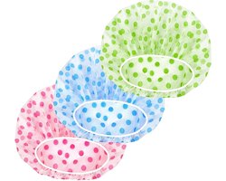 Badmuts-Douche Kapje-Douchekop-bad kapje- douchemuts-Shower cap-Douchekapje Met -elastische band - voor vrouwen-meisjes en douchecabines