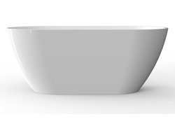 Badplaats Ligbad Bahia 170 x 75 x 58 cm – Vrijstaand Bad – Hoogglans wit
