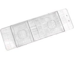 Badtafel - Baddienblad Kuip - Ontspannen in Bad - Met Wijnrek - 56 x 18 cm - Transparant