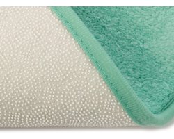 Badteppich Premium Microfaser rutschfest Rio Badmatte 50 x 45 cm