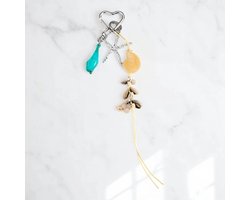 Bag Charm Seashell - Tassieraden - Trendy Tasbedel Seashell - Tasaccessoire - Seashell