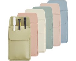 Bag Protection in 6 Colours for Men and Women Made of PU Leather Multifunctional Organiser Robust Leather for Nurses - ShopVlot