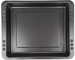 Bak en ovenschaal RASTI - Zwart - Metaal - 28.5 x 23 x 3.7 cm