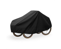 Bakfietshoes - 100% waterdicht - Bakfiets - Beschermhoes - Hoezen - Regenhoes - Cover - Zwart - Extra sterk - Luft