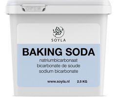 Baking Soda - 2.5 KG - Natriumbicarbonaat - Zuiveringszout - Allesreiniger – Geurverwijderaar - Aluminiumvrij