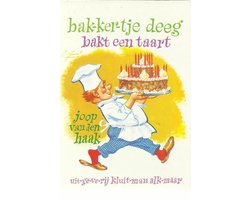 Bakkertje deeg. bakt een taart