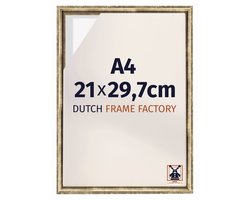 Baklijst 21x29,7 cm - MDF - Goud Antiek - Lausanne