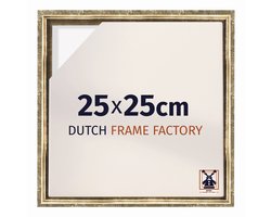 Baklijst 25x25 cm - Goud Antiek - Geschikt voor Canvasdoek - MDF Baklijst Lausanne