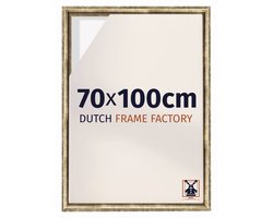 Baklijst 70x100 cm - Goud Antiek - Geschikt voor Canvasdoek - MDF Baklijst Lausanne