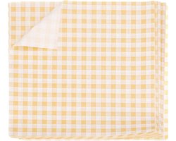 Bakpapier Vellen - Vetvrij Papier - Voedsel Verpakken - Absorbeert Olie - 100 Stuks 18x18 cm - Geel