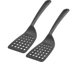 Bakspatel set van 2 met breed oppervlak en speciale rand - Kunststof keukenhulpen