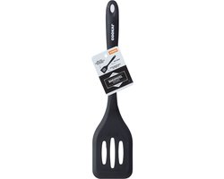 Bakspatel, Siliconen, Zwart - Cookai