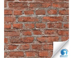 BAKSTENEN BEHANG | Industrieel - Behangen zonder lijm! - A.S. Création WOW Designdrop