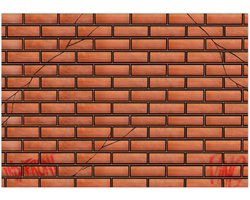 Bakstenen Muur (Brick Wall) Graffiti Stickers - 50 stuks