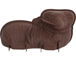 Bakvorm Silicone Paaslam Oranje SILLINIE - Springvorm - Vorm voor Bakken - Taartvorm - Bakplaat