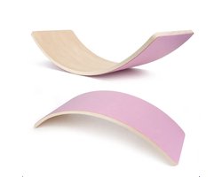 Balance Board - Balansbord - Vilt - Kinder Balansbord - Balance Board kinderspeelgoed - Wobbel plank - Roze vilt