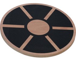 balansbord rond - beginners - gevorderden - 8 x 40 cm - hout