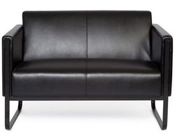 Bali Black | 2-Zits - Lounge bank / sofa Zwart