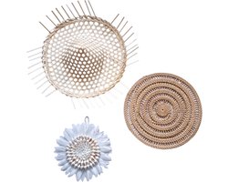 Bali-Dreams Set 15 veranda - wanddecoratie 3 stuks