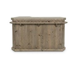 Balie met hoek 'Memphis' - Steigerhout - Handgemaakt!