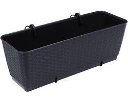 Balkon Plantenbak Antraciet 12Ltr