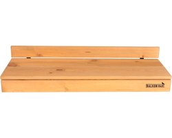 Balkonbar Balkon Tafel - 90 x 30 cm - Reling Recht Laag - Pine