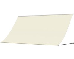 Balkonluifel Uittrekbaar - Terrasscherm Zonwering - Buiten Ontspannen - UV-bestendige Stof - 100 x 150 cm - Antraciet