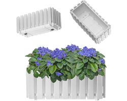 Balkonpot voor Bloemen in Country Style - Lichtgewicht Bloempot met Kurk