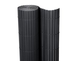 Balkonscherm - Balkon Schutting - Wering - PVC - Zwart - 300x120cm