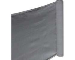 Balkonscherm - Kleur Grijs - Balkondoek - 500x90cm - Duurzaam