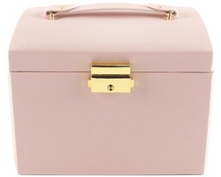 Ballerina Sieradenbox - Roze met grote capaciteit
