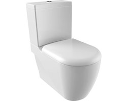 Bally Grande XL Duoblok Toiletpot Wit