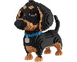 Balody Teckel - Nanoblocks - bouwset / 3D puzzel - 2100 bouwsteentjes