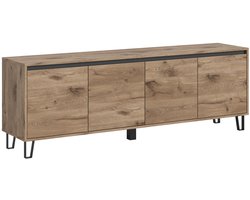 Balton TV-meubel 4 deuren eiken decor.