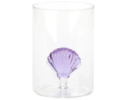 Balvi Atlantis Shell Glas 300 Ml Paars