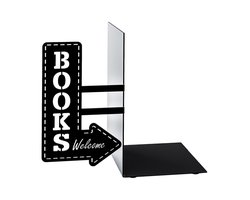 Balvi Bookshop Boekensteun – Zwart