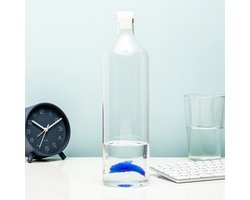 Balvi Dolfijn Waterfles - Borosilicaatglas - 1,2 L