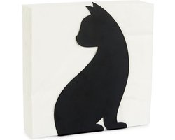 Balvi Servethouder Feline zwart