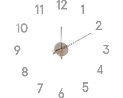 Balvi Wandklok Momentum 100 Cm Hout Grijs